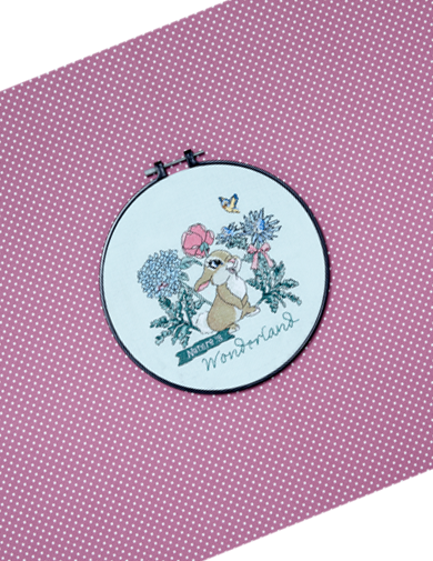 Disney Miss Bunny Cross Stitch Hoop Kit Issue 0